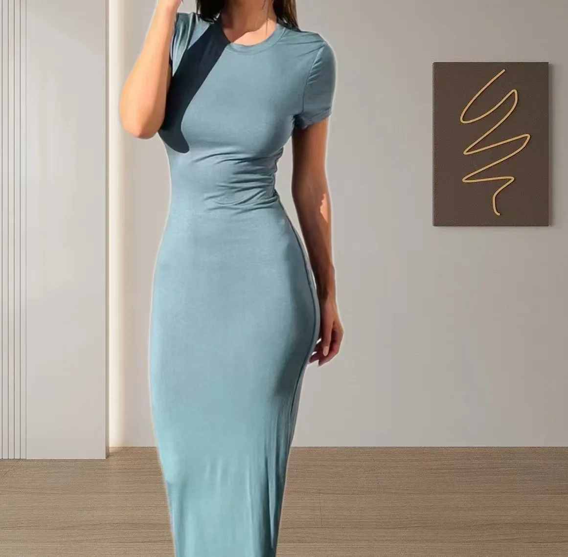 Women's Dress Female Clothing Sexy Outfits Prom Dresses for Woman Elegant Party Dresses Casual Evening Long Clothes Summer - Image 7