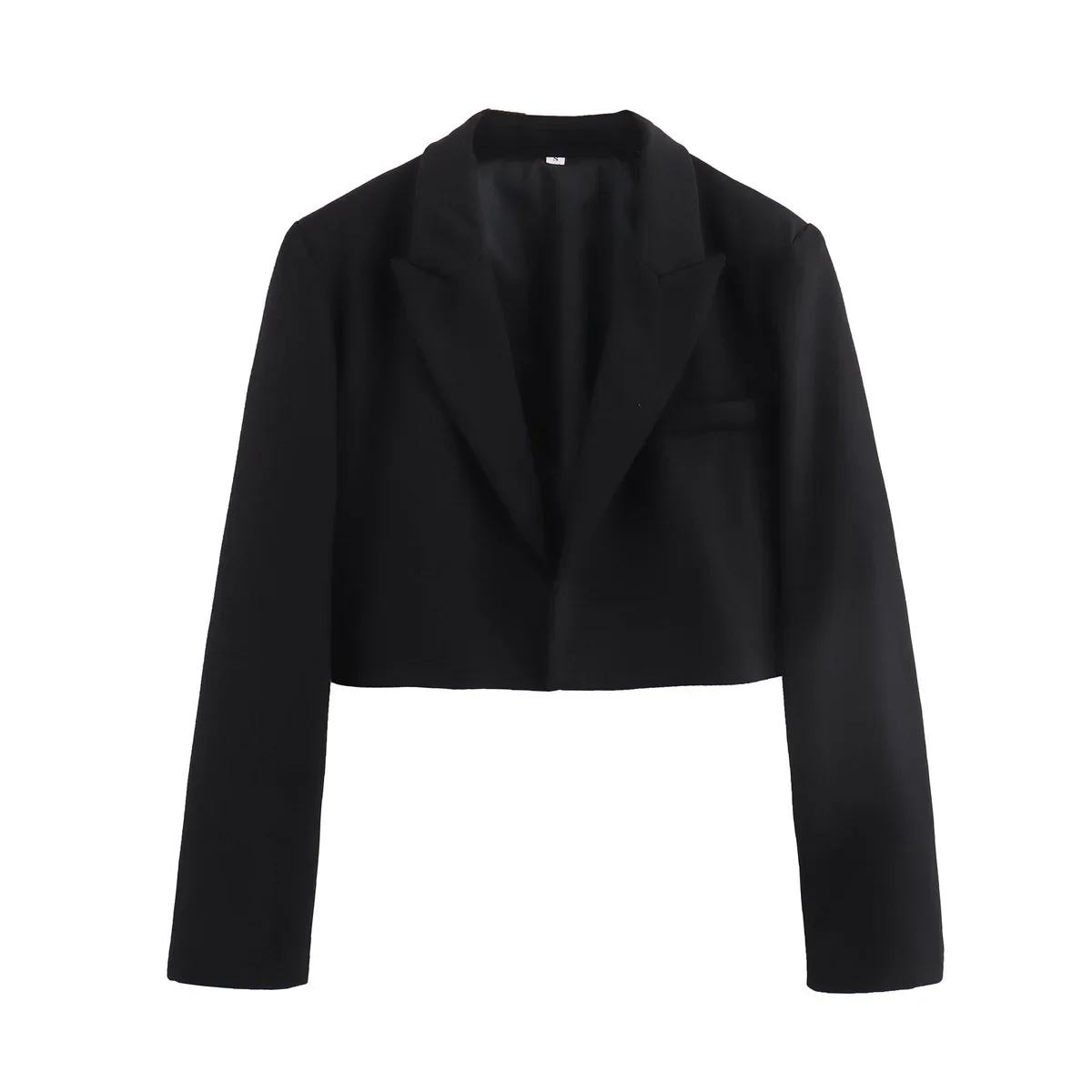 Women's Clothing 2026 Autumn And Winter New Style Personalized Fashion Simple Short Suit Jacket Top - Image 4