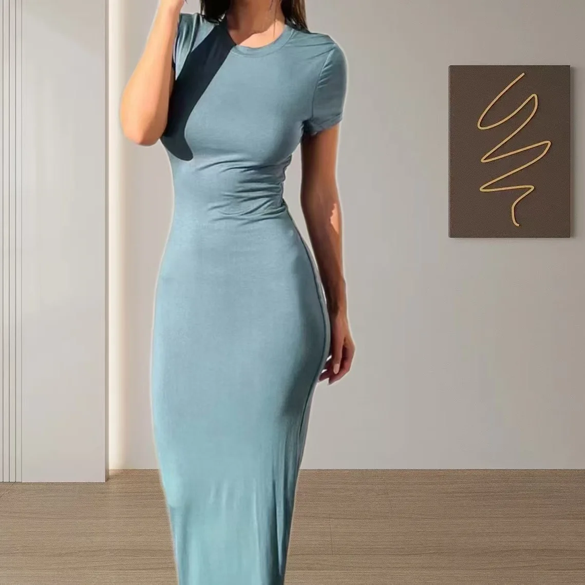 Women's Dress Female Clothing Sexy Outfits Prom Dresses for Woman Elegant Party Dresses Casual Evening Long Clothes Summer - Image 3