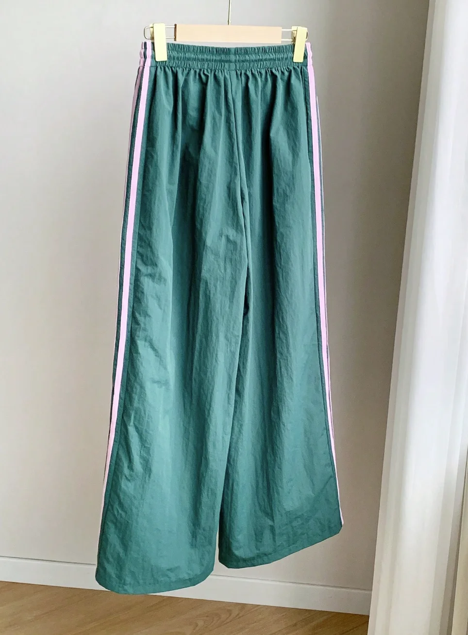 Women's clothing elegant, casual, fashionable, outdoor sports slimming, versatile, elastic waist pants - Image 2